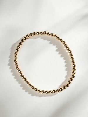 Gold Beaded Bracelet