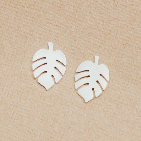 Monstera Leaf Earrings