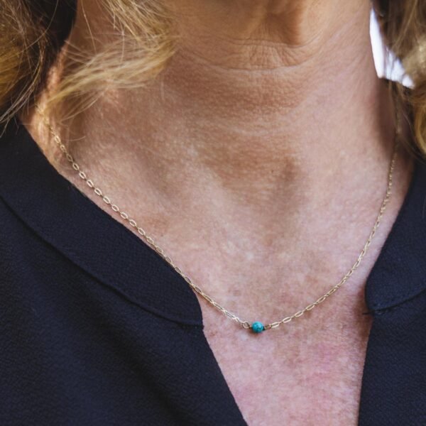 Turquoise Bead Necklace