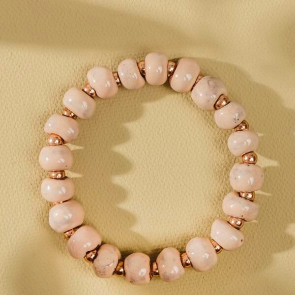 Ceramic Bracelet (pink or white)