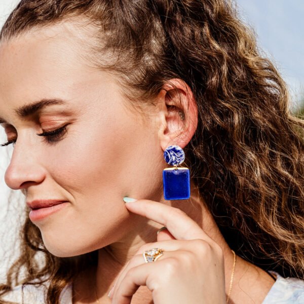 Flourish Porcelain Earrings