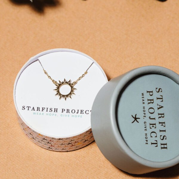 Mallory Sun Chain Pendant